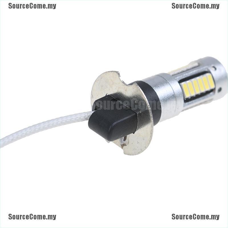 1 Bóng Đèn Led Sương Mù H3 4014 30smd Dc 12v 6000k