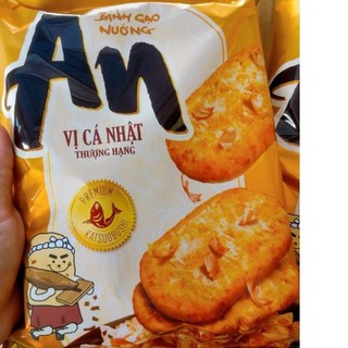 (Siêu Ngon) Combo 5 túi Bánh Gạo An Vị Cá Nhật 118gr