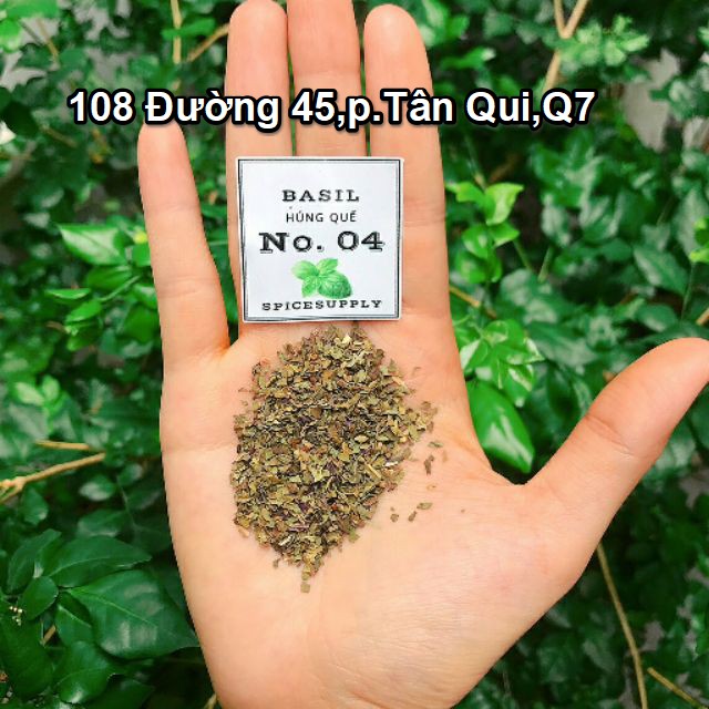 1kg dried Basil - Húng quế khô ướp gà KFC, sốt pizza Mì Ý