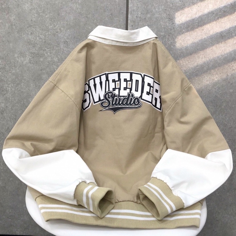 Áo Khoác Jacket BOB Vải Kaki Form Rộng Unisex Ulzzang