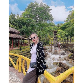 Áo cardigan MLB