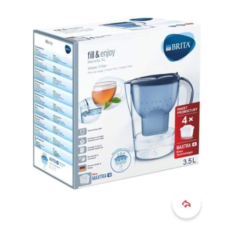 Bình lọc nước Brita Marella 3,5L kèm 4 lõi lọc