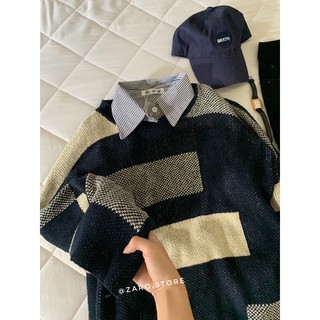 set áo len + sơ mi + quần