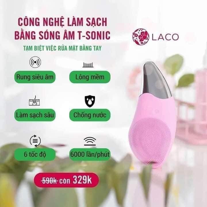 Máy Rửa Mặt Cao Cấp PROMAX Sóng Rung Giúp Loại Bỏ Vết Nám,Sạm,Mụn Cá Cho Làn Da Khoẻ Và Sáng Mịn Hơn Nhập Khẩu Chính Hã