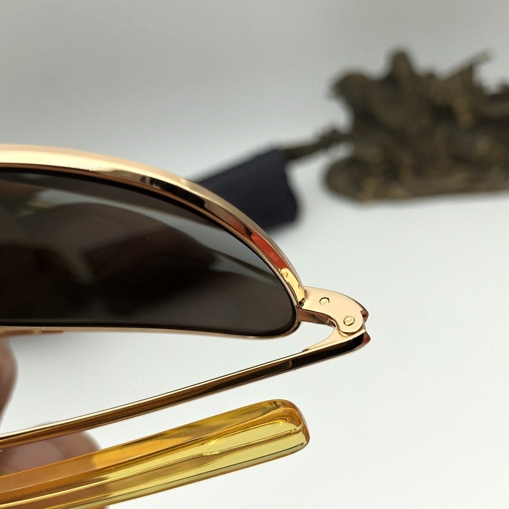 AMERICAN OPTICAL kính cơn mạ vàng 12k dày dặn mắt kính thủy tinh