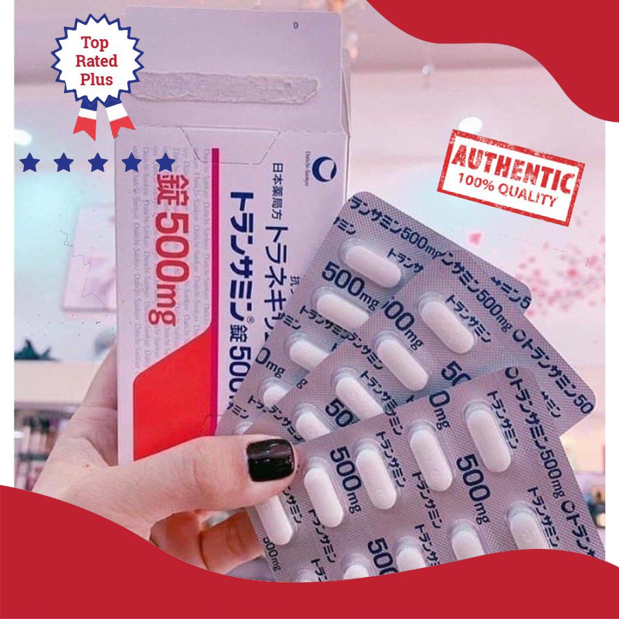 HOTTransamin_500mg - Viên Uống Trị_Nám, Trắng Da Transamin_500mg Nhật Bản