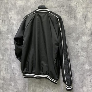 ÁO KHOÁC BOMBER SUP  TAI THỎ (ĐEN)