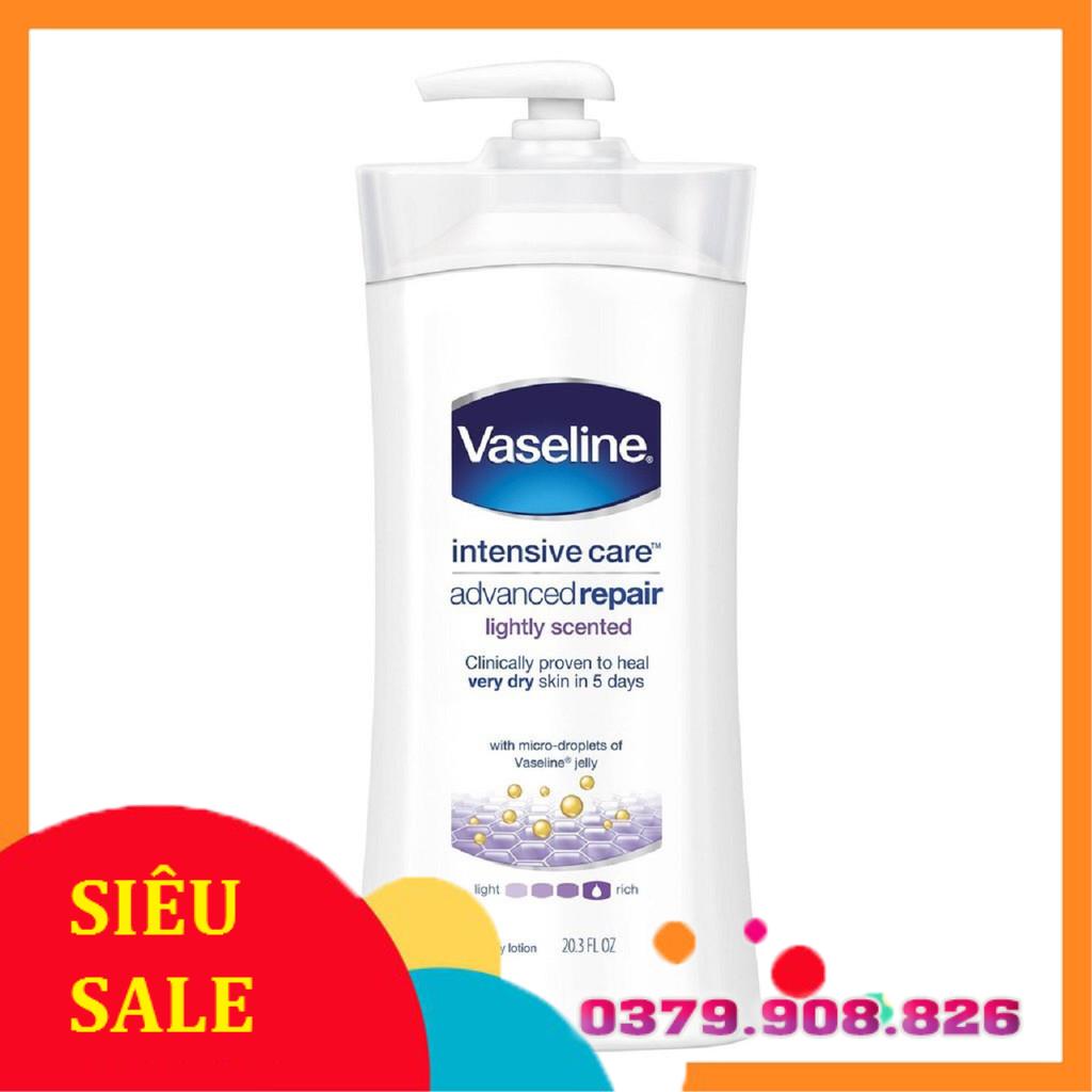 Sữa Dưỡng thể Vaseline 725ml Body Lotion Mỹ trắng da ,mịn màng, cấp ẩm chuyên sâu , phù hợp cho làn da châu Á