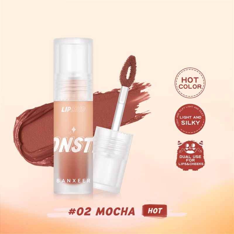 Son Kem Lì Chống Nước Lâu Trôi Không Dễ Phai Màu Chống Lem Hiệu brroa Dành Cho Bạn Nữ