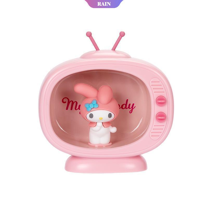 Phụ Kiện Sanrio Đèn Ngủ Hình Tv Hoạt Hình My Melody Cinnamoroll Hello Kitty Dễ Thương Làm Quà Tặng Cho Bé