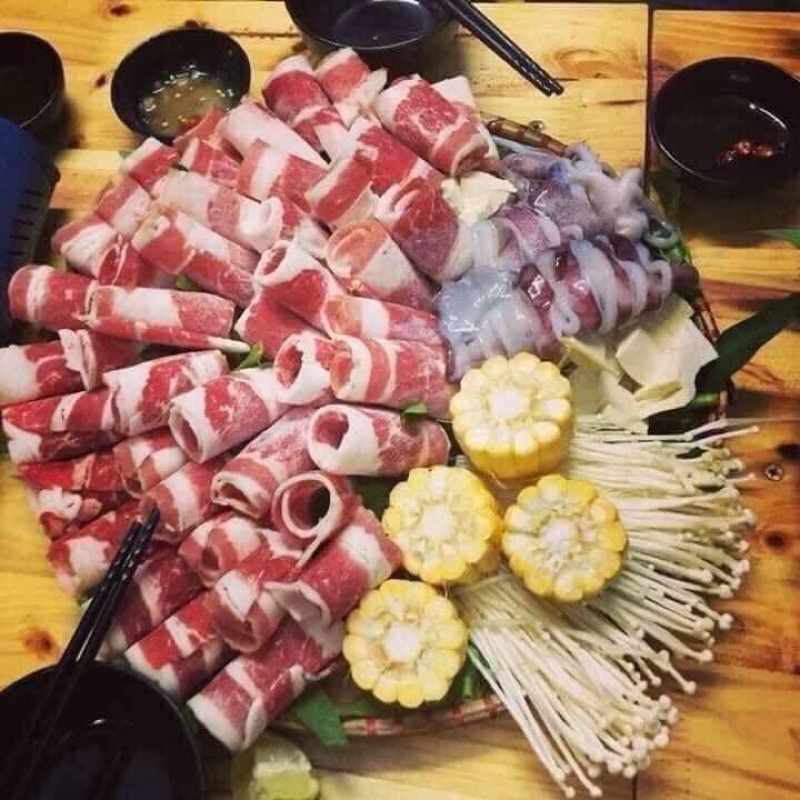 THỊT BÒ BA CHỈ MỸ CUỘN 500Gr