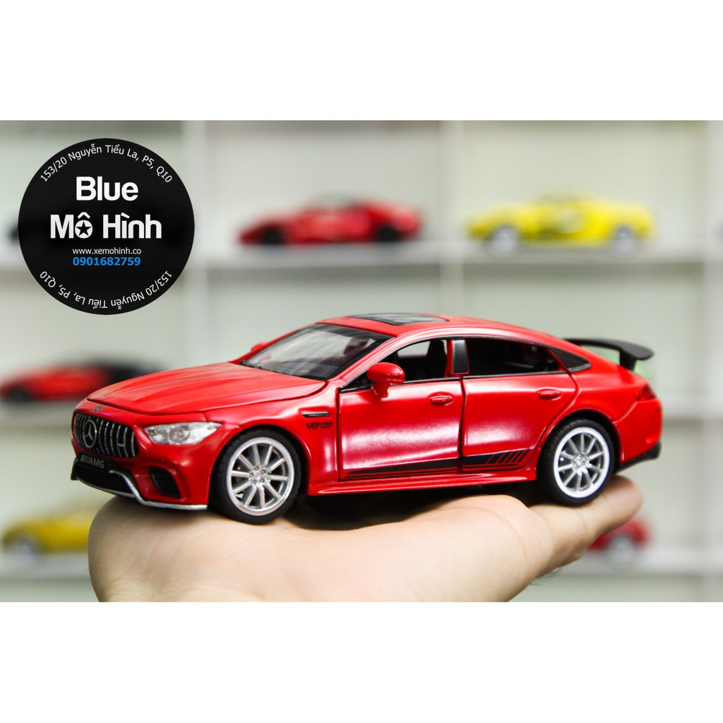 Blue mô hình | Xe mô hình Mercedes AMG GT 63S mở hết cửa 1:32