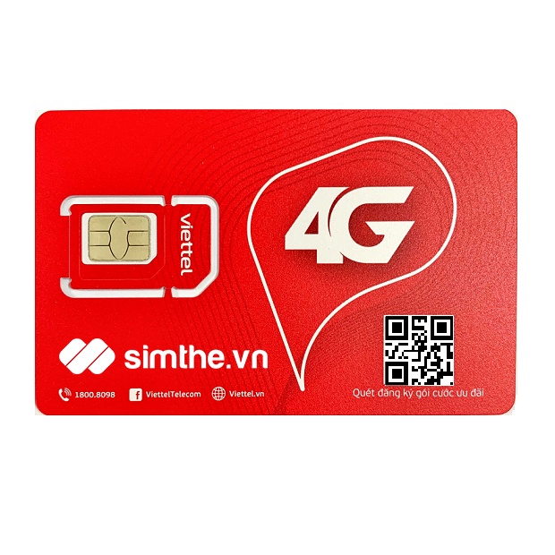 Sim Viettel V90B - V120B - V150B Data 2GB/Ngày  Tốc Độ Cao. Miễn Phí 100P Gọi Ngoại Mạng, 1 Tỷ Phút Nội Mạng