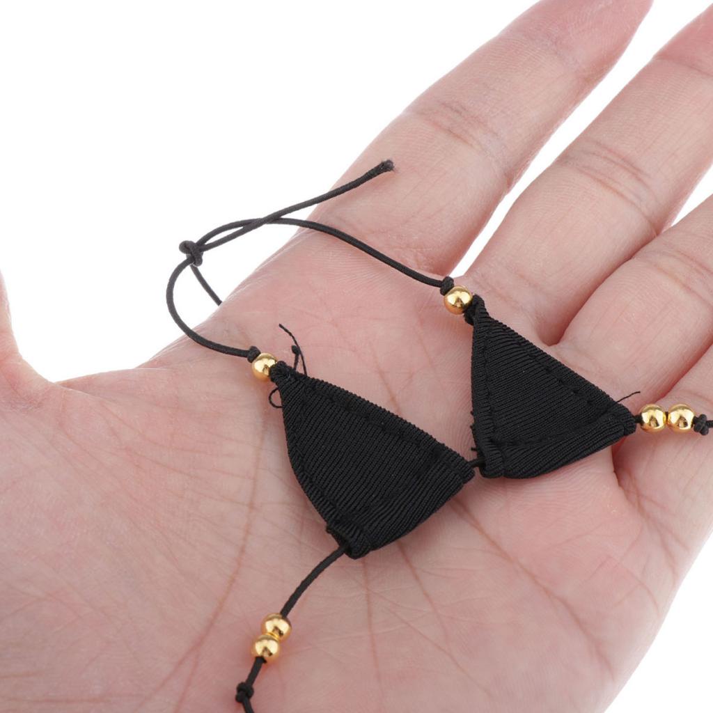 Bộ Bikini Tỉ Lệ 1/6 Màu Đen Cho Búp Bê Nữ 12''