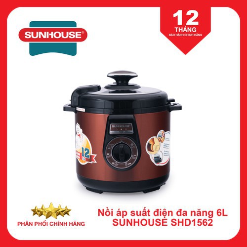 Nồi áp suất điện đa năng SUNHOUSE SHD1562
