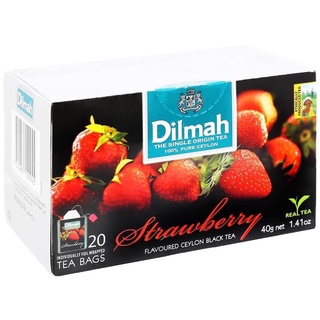 [DILMAL]TRÀ BẠC HÀ (MINT) - TRÀ ĐÀO(PEACH) - TRÀ DÂU (STRAWBERRY) - HỘP 30G/20 TÚI LỌC