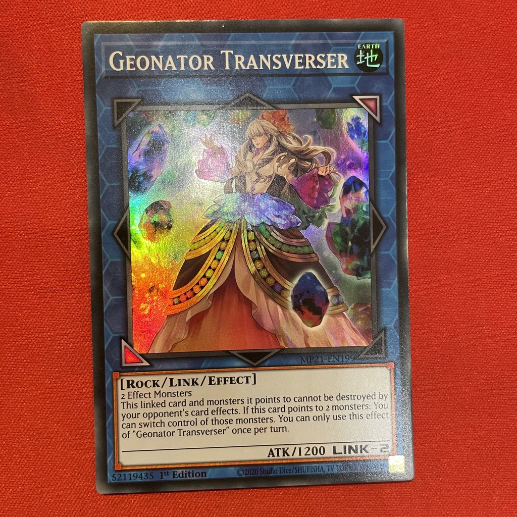 [EN-JP][Thẻ Bài Yugioh Chính Hãng] Geonator Transverser