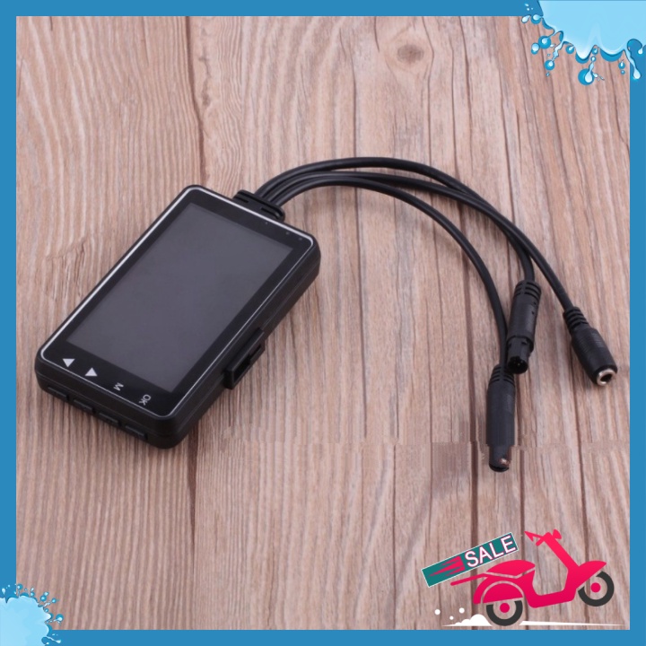 🆕 Camera hành trình xe máy có màn hình rời 3inch DVR 1080P HD