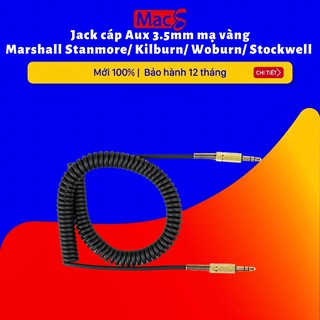 Jack Cáp Aux 3.5mm Mạ vàng của Marshall Stanmore/Kilburn/Woburn/Stockwell