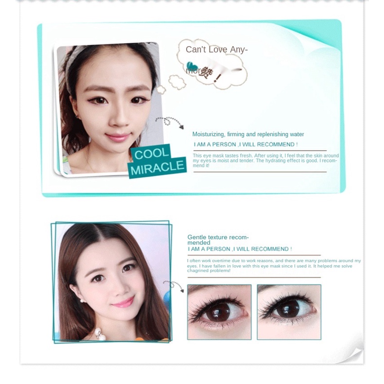 1 Mặt nạ mắt BIOAQUA dưỡng ẩm giảm nếp nhăn và quầng thâm | BigBuy360 - bigbuy360.vn