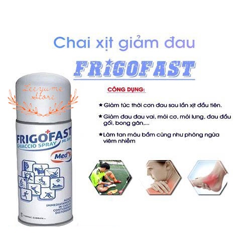 THANH XỊT LẠNH THỂ THAO - CHAI XỊT GIẢM ĐAU MÁT LẠNH
