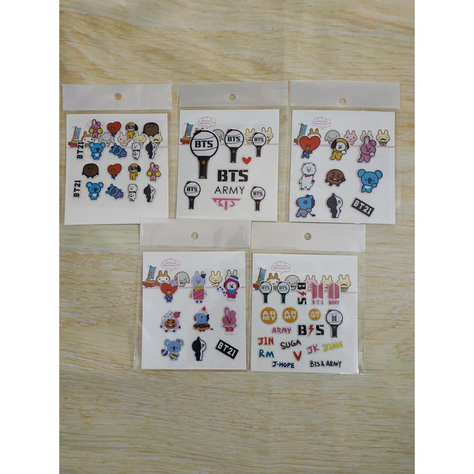 Sticker BTS GOT WANNAONE