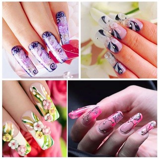 Móng Nối Ống Tre Túi 500 Móng