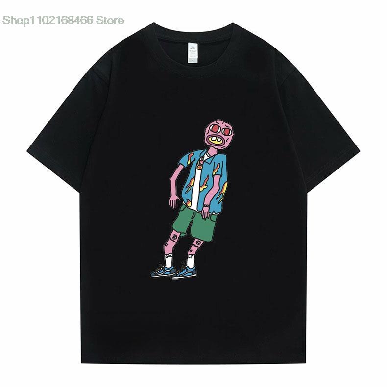 Golf Wang Igor Tyler The Creator - Áo Thun Nam Thoải Mại, Tay Ngắn, Hoạ Tiết Bom và Anh Đào