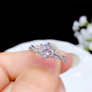 Nhẫn Bạc 338 Đính Đá Pha Lê Thời Trang