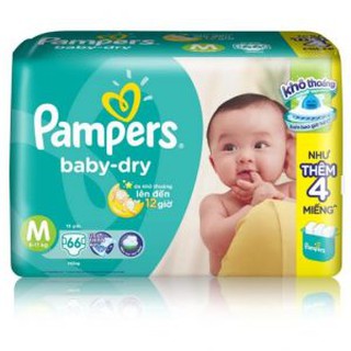 tã dán pampers M66/L60/XL54