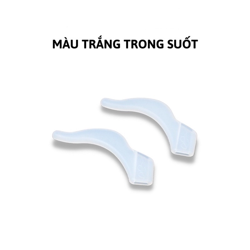 Miếng đệm làm êm tai cho kính bằng silicon siêu bền hình móc câu chống trượt