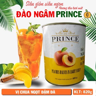 Đào Ngâm Prince 820gram - Trái Cây Đóng Hộp Chất Lượng
