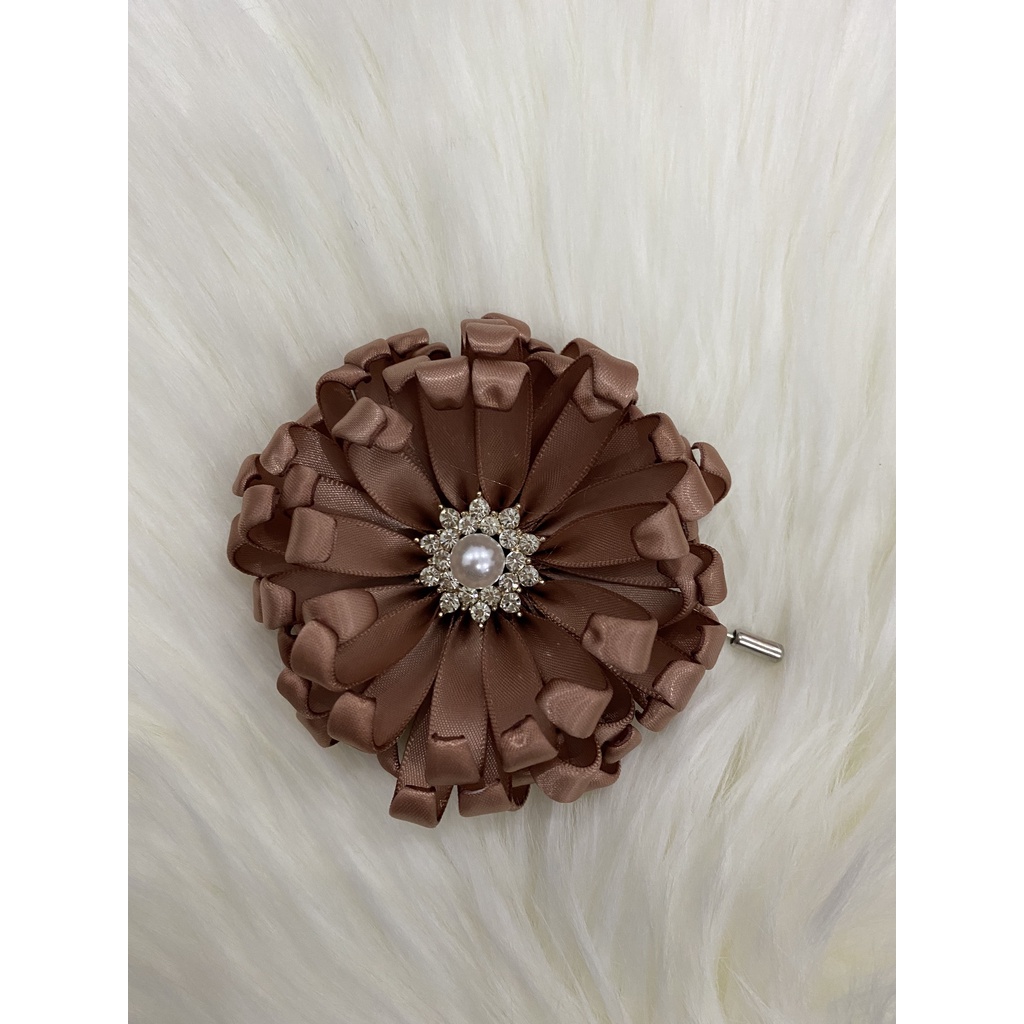 HOA CÀI ÁO DÀI HANDMADE cao cấp