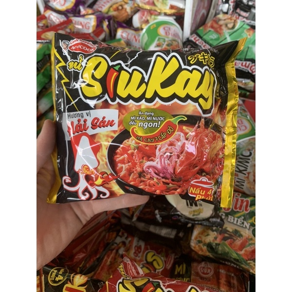 Mì Siu Kay 7 Cấp Độ Acecook 128g Đủ Vị | BigBuy360 - bigbuy360.vn