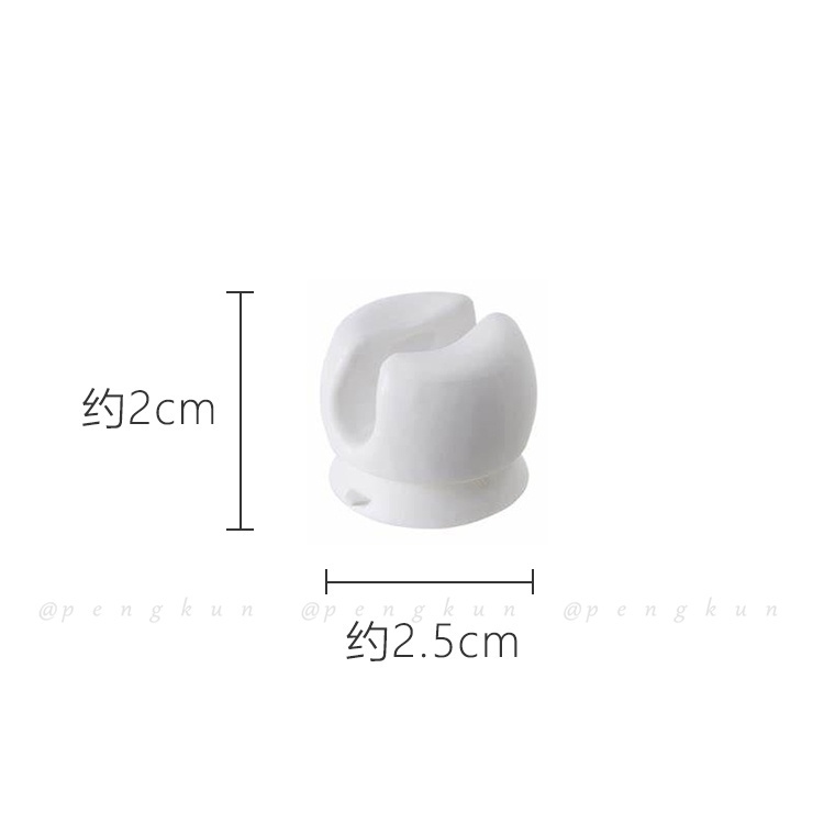 Set 2 giá giữ bàn chải đánh răng dán tường không cần đục lỗ đơn giản phong cách Nhật Bản tiện lợi