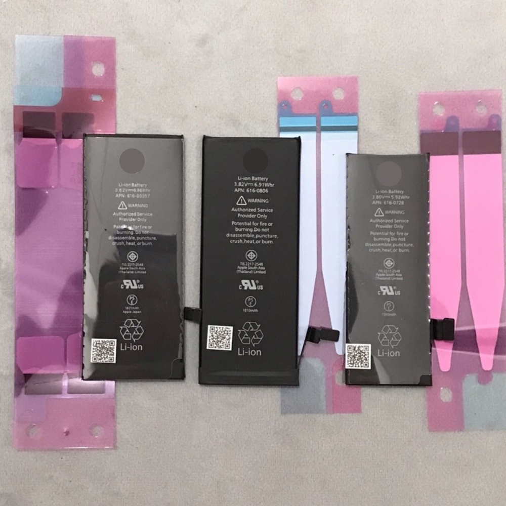 Pin điện thoại TKBS 5 5S 6 6S 7 8 Plus X Xs Xr Xsmax dung lượng chuẩn, tặng kèm kéo dán và tua vít - BH 12 tháng