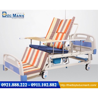 Giường y tế 4 tay quay đa chức năng - Giường bệnh viện NM1