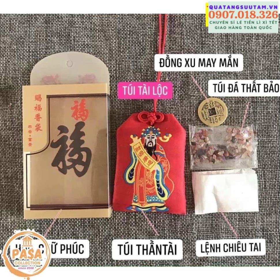 [TRỢ GIÁ] [Có Sẵn HCM] Túi Thần Tài  Đỏ May Mắn Chiêu Hút Tài Lộc (Túi Tài Lộc ) [Đã Khai Quang]