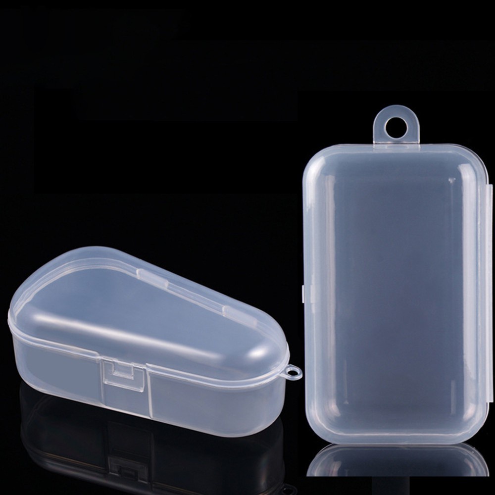 [FREESHIP] Hộp Đựng Đồ Gặm Nướu Hình Tam Giác Bằng Nhựa Pp Trong Suốt Cho Bé