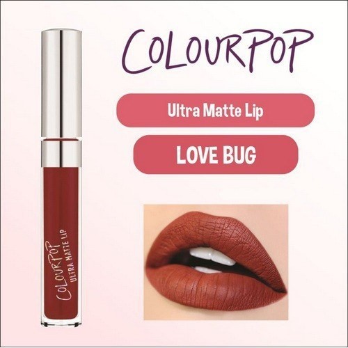 Son kem lì Colourpop Ultra Matte Lips màu Flor Cam Cháy