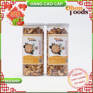 Hạt Điều Vỡ Đôi Còn Vỏ Rang Muối, Hạt Điều Bình Phước Còn Vỏ Vỡ Đôi Vị Rang Muối Truyền Thống, Ngon Giòn 1 kg