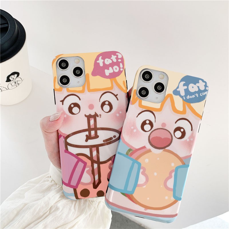 Ốp lưng iphone Fat Couple IMD dày dặn viền nổi 6/6plus/6s/6splus/7/7plus/8/8plus/x/xr/xs/11/12/13/pro/max/plus/promax | BigBuy360 - bigbuy360.vn