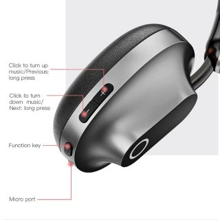 Tai nghe chụp tai Bluetooth Baseus D01