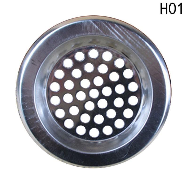 Miếng lọc rác bồn rửa chén bằng inox (Kích thước ngoài 7,5cm, trong 4,7cm, cao 0,8cm)