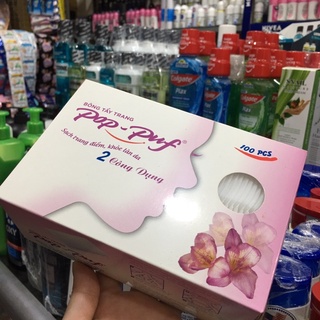 Bông Trang Điểm Pop Puf Hồng (100 Miếng / Hộp)