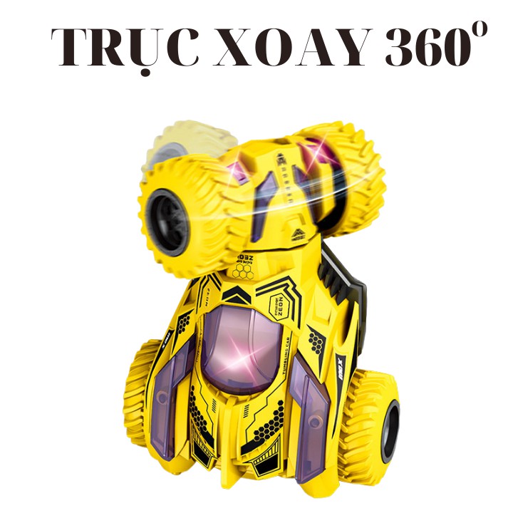 Xe Ô tô đồ chơi địa hình dùng quán tính xoay 360 - chạy bánh đà cao cấp,bền bì