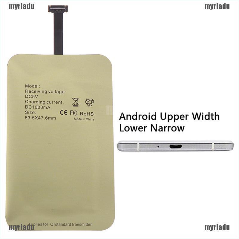Bộ nhận sạc không dây loại c cho điện thoại android