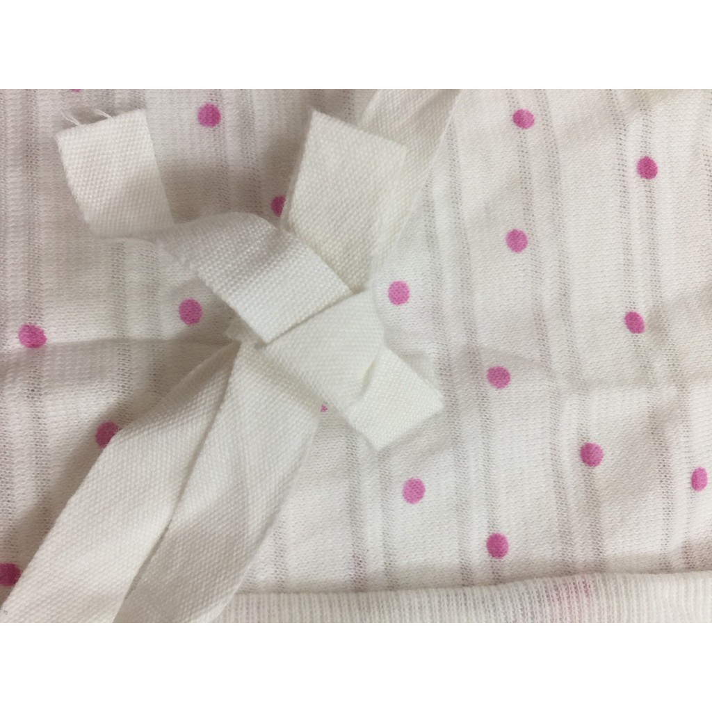 Body yukata dài tay cho bé buộc dây chất cotton mềm co giãn 7-10kg