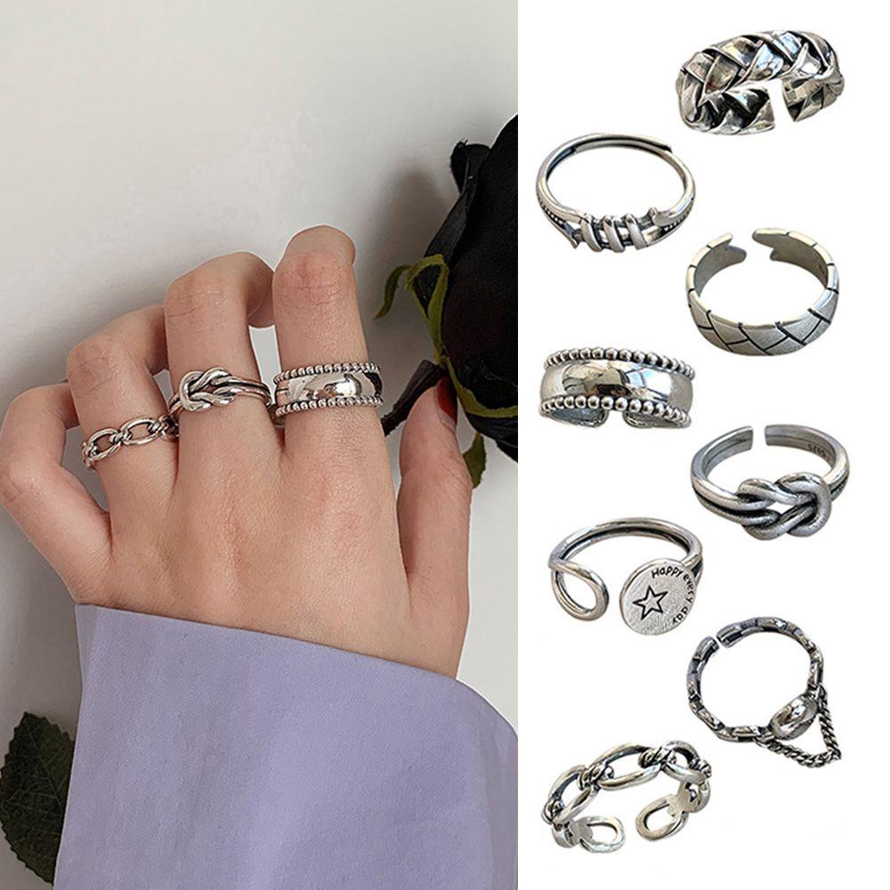 Nhẫn Hở Thiết Kế Tinh Tế Tùy Chỉnh Thời Trang Dự Tiệc