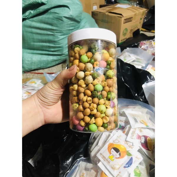 500gr Đậu phộng da cá mix vị thơm ngon